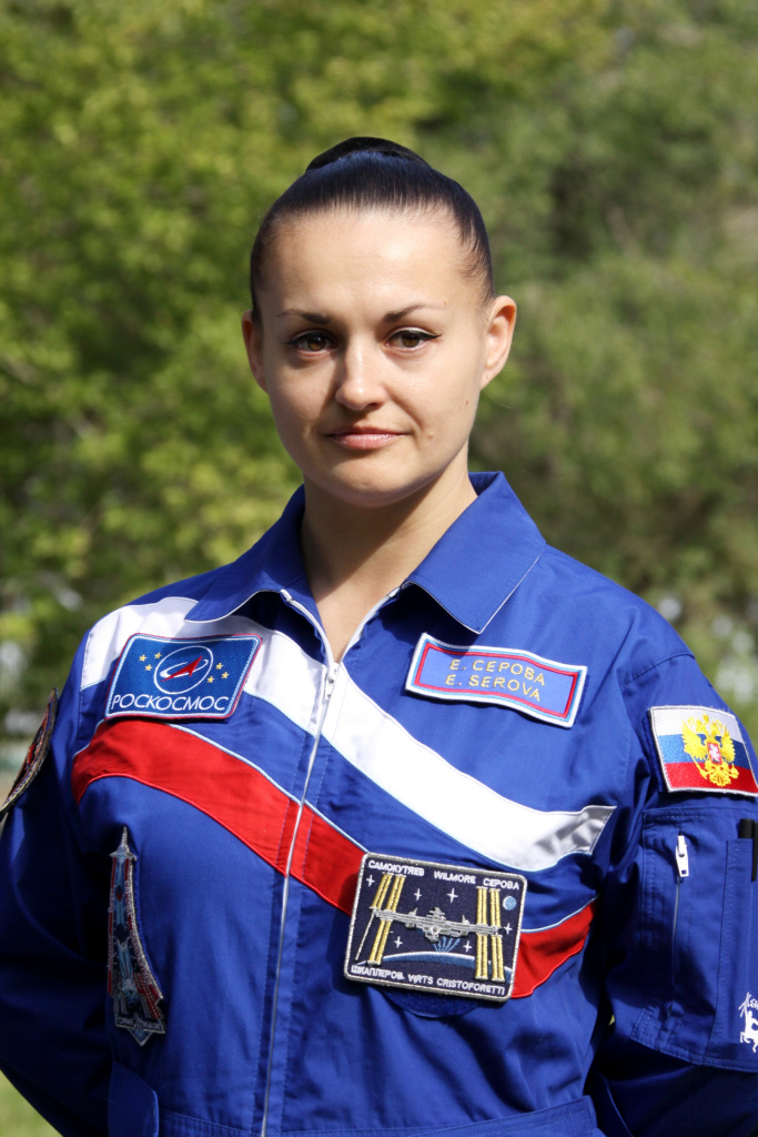 Космонавт Елена Серова. Байконур, сентябрь 2014 года.jpg